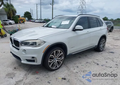 2015 BMW X5 Sdrive35I z USA, uszkodzony, nr VIN 5UXKR2C55F0H36301